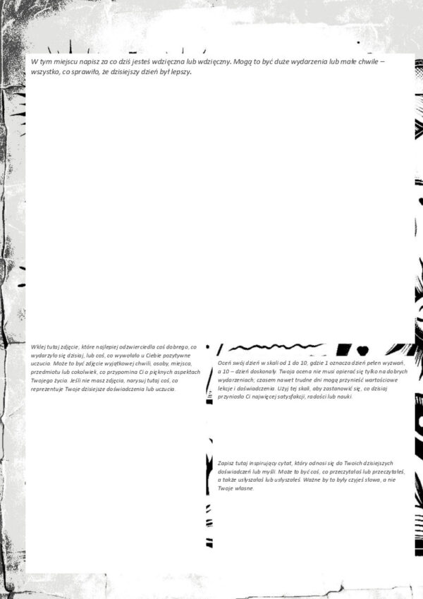 Dziennik pozytywnych myśli, refleksji i wdzięczności [PDF do samodzielnego wydruku] - obrazek 4