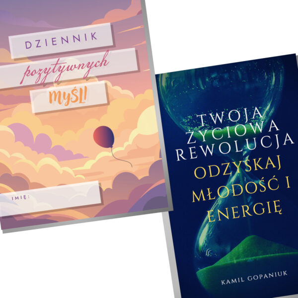 [Taniej w pakiecie] Dziennik pozytywnych myśli + Ebook - Twoja życiowa rewolucja